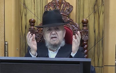 הגר"מ מאזוז: "אחרי שנים של עינויים, מזל טוב לביבי נתניהו"