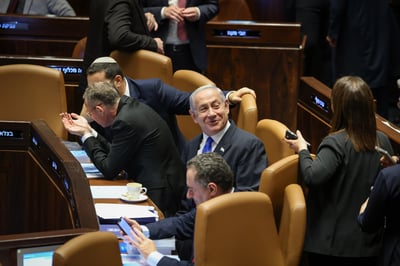 מליאת הכנסת, הערב
