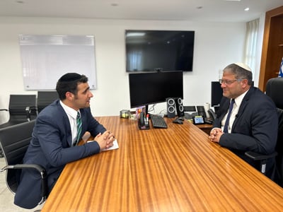 השר בן גביר בריאיון בלעדי: לא יהיה הבדל בין מפגינים במאה שערים למפגינים בקפלן