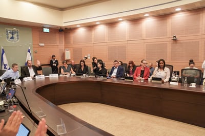 ההצבעה בוועדת החוקה