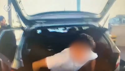 הנהג מצא תירוץ - הלוחמים התעקשו - והשב"ח נתפס על חם