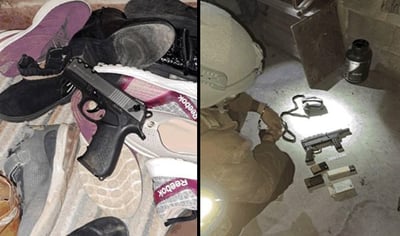 תכננו לחטוף חייל ולבצע פיגוע ירי בצה"ל: סוכלה חוליית טרור של תשעה מחבלים פלסטינים