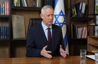 בני גנץ בריאיון: "נגמר עידן במדינת ישראל, לא יקרה יותר שחצי עם ישרת וחצי עם לא"