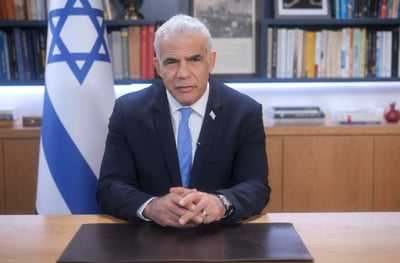 יאיר לפיד: "הניסוי הקרוי 'ממשלת ימין על מלא' נכשל" | צפו