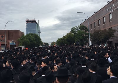 תיעוד דומע: אחר ארונו של ראש ישיבת רבינו חיים ברלין זצוק"ל
