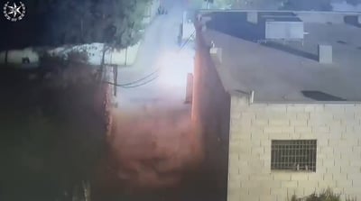 השליך מטען צינור על קבר רחל - ונעצר • צפו בתיעוד