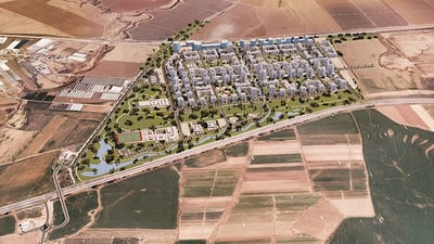 השכונה החדשה בקרית גת תכלול 5,300 יחידות דיור שיוקמו במבני מגורים בני 7-9 קומות