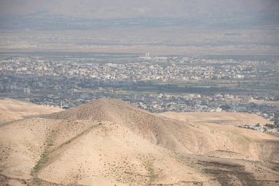 נקודת תצפית ליד מצפה יריחו. אילוסטרציה