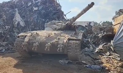 המשטרה חוקרת: מי גנב את הטנק מהבסיס | שניים נעצרו