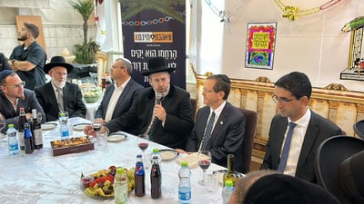 הרב הראשי לנשיא המדינה: "אתה מוביל את המאמצים לשלום בצורה ראויה"