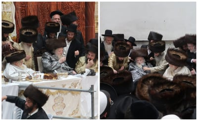 בתולדות אהרן (משמאל) ותולדות אברהם יצחק