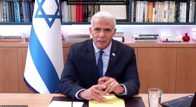 יאיר לפיד בשיחת התדרוך