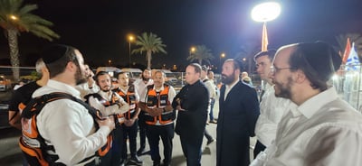 בני השירות האזרחי בקו החזית