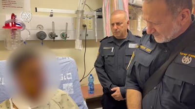 הלוחם שנפצע בפיגוע הדקירה בירושלים - משחזר | צפו