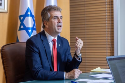 שר החוץ אלי כהן