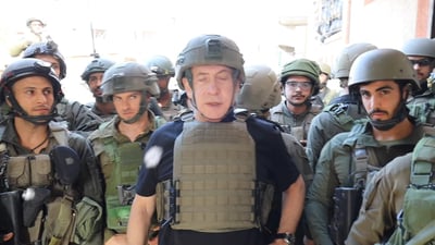 נתניהו נכנס לעזה: "שום דבר לא יעצור אותנו, ממשיכים עד הניצחון"