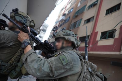 לוחם צה"ל בעזה, אתמול