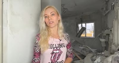 דירתה של קטיה באשקלון ספגה פגיעה ישירה; כך הם ניצלו
