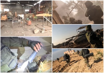 תיעוד מהפשיטה על המחרטה