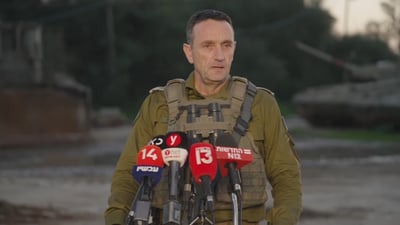 הרמטכ״ל ביציאה מרצועת עזה: ״המלחמה תימשך עוד חודשים רבים" | צפו
