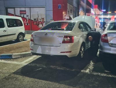 הרכב שתחתיו הונח המטען