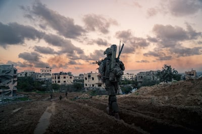 עזה: לוחמים חיסלו עשרות מחבלים ואיתרו 100 מתקני רקטות