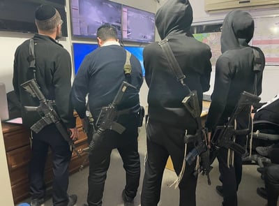 מתנדבי השומרים מודיעיו עילית (אילוסטרציה)