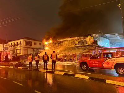 השריפה ב'שיווק ישיר' בבני ברק