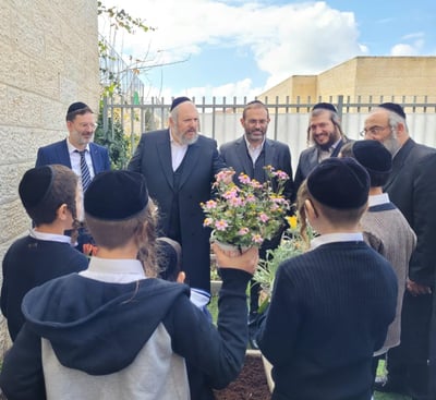 מעמד חנוכת ת"ת 'נועם התורה' מבית 'פרח'