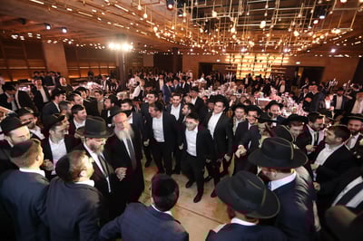 הדינר של ישיבת היכל יצחק - לנדא באולמי הדר דימול