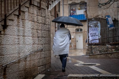 היום יש סיכוי לגשם; בהמשך יתחמם ויהיה שרבי | התחזית