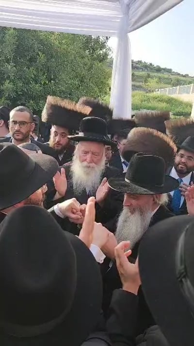 הריקוד של רבי דוד אבוחצירה והמיליארדר החרדי  | צפו