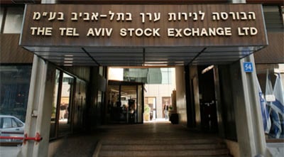 הבורסה לניירות ערך בת"א.