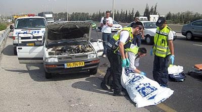 התאונה.