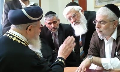 הגר"ע במעשיהו, השבוע (צילום בלעדי: כיכר השבת)