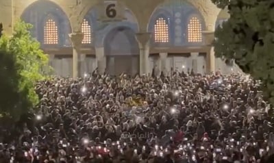 יום שישי אחרון של רמדאן: קריאות הסתה ומעצרים בהר הבית
