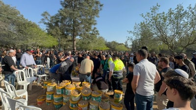 אחרי החילוץ: הלווייתו של החטוף אלעד קציר הי"ד בניר עוז
