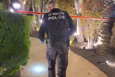 אשדוד: שוטר נפצע באורח קשה בחילופי ירי עם עבריינים