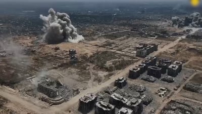 השמדת מנהרות הטרור של החמאס במהלך השבוע