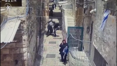 תיעוד דרמטי | התייר הטורקי דוקר את השוטר, נאבק ומחוסל