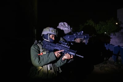תיעוד מהפעילות של צה"ל הלילה ביו"ש