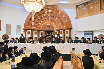 טיש הילולא בקאליב