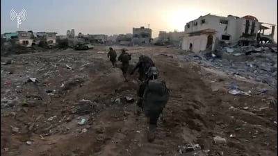 לוחמי צה"ל ברצועת עזה