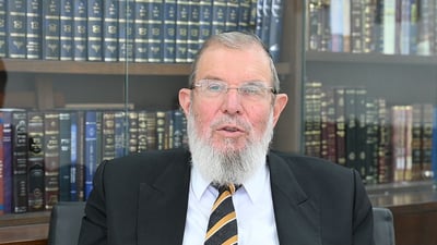 פרשת בחוקותי: הוורט של הגאון רבי קלמן בר