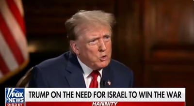 טראמפ בראיון ל'פוקס ניוז'