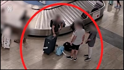 "אנחנו יודעים לזהות" | צפו בתפיסה של שתי האחיות שהבריחו חומר מסוכן