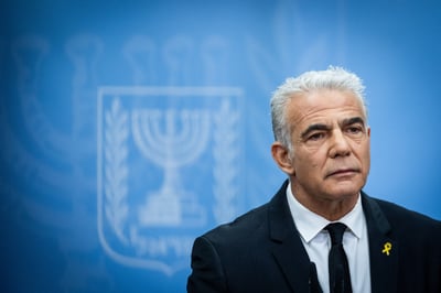 יו"ר האופוזיציה לפיד