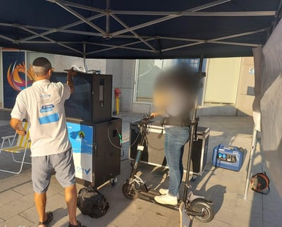 מבצע אכיפה של משטרת התנועה