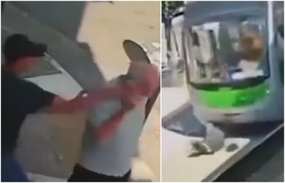 גנב טלפון מאדם ברחוב וכעבור שניות קיבל את עונשו | תיעוד