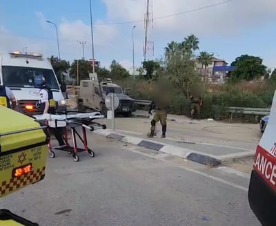 זירת הפיגוע כעת
